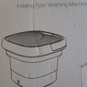 Collapsible Portable Washing Machine - White